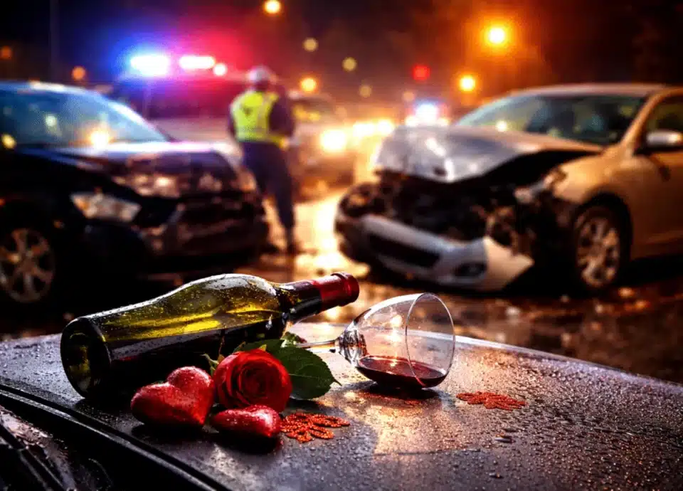 Valentine's Day, Drunk Driver Accident
