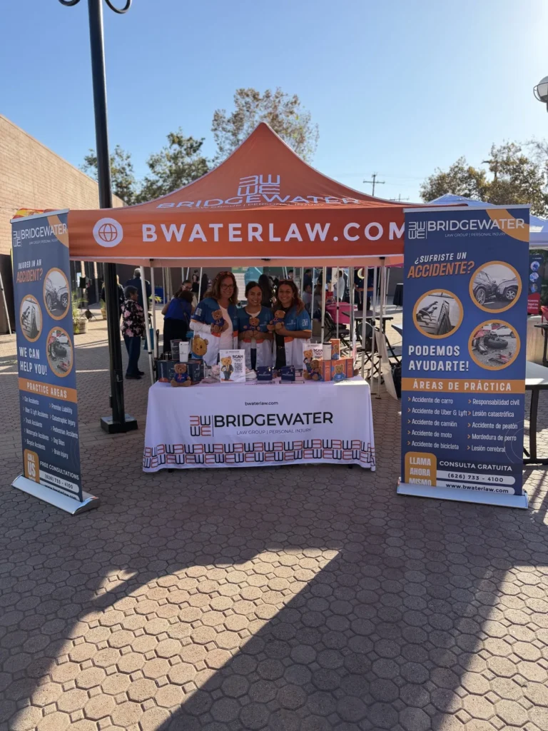 The Bridgewater booth at Su Socio de Negocio Business Expo in Norwalk.